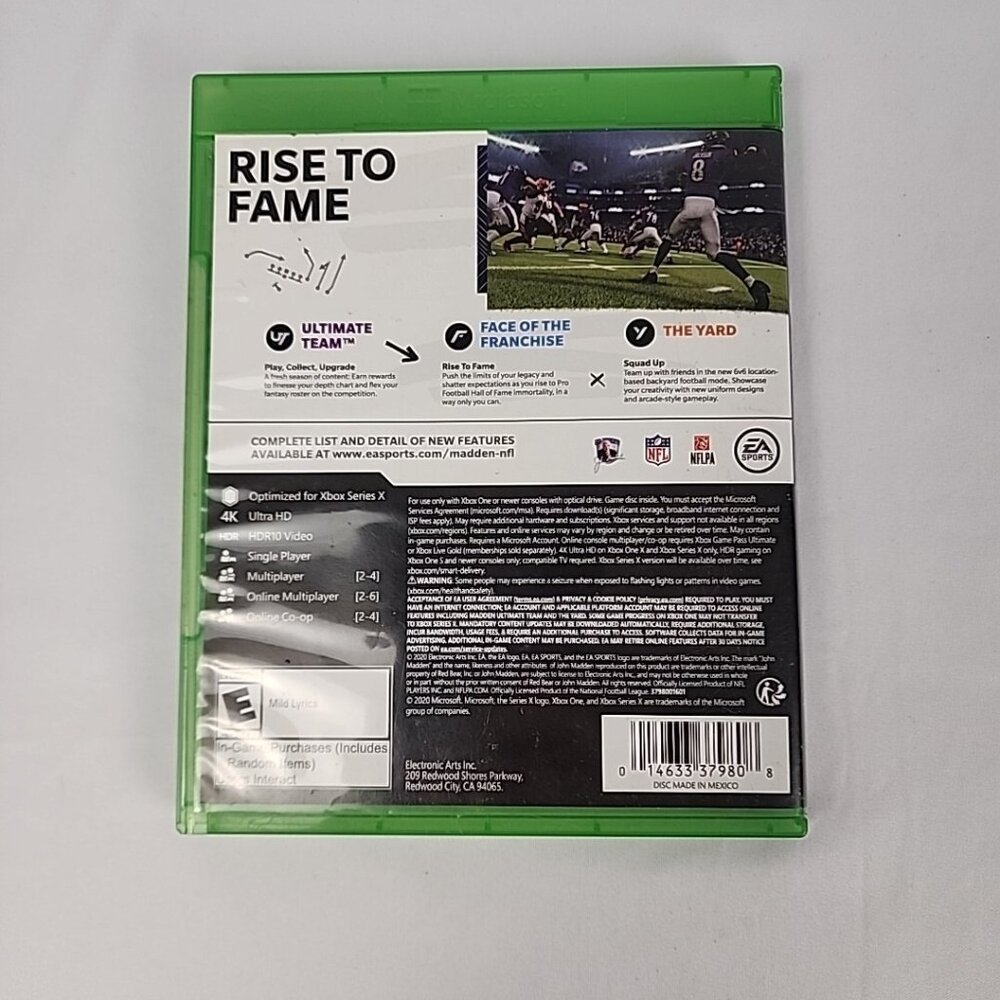 Madden NFL 21 - Microsoft Xbox One, Xbox Series X,‎ 2020 - Picture 3 of 4